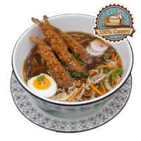 Ramen tempura langostino