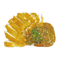 Donburi de pollo y curry