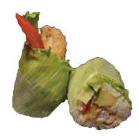 Vegetal de pollo tempura