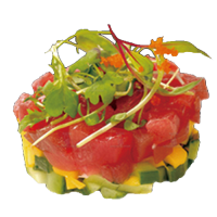 Tartar de atún